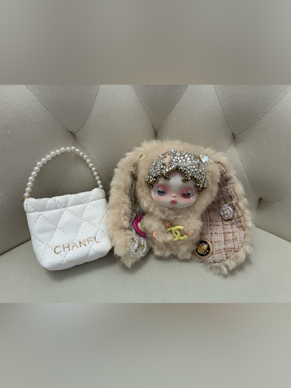 Gorgeous Custom Skullpanda - New, high-quality custom doll